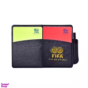 کارت داوری فوتبال طرح FIFA مجموعه 5 عددی