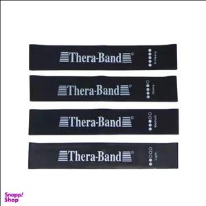 کش ورزشی لوپ تراباند (Theraband) بسته 4 عددی
