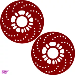 صفحه پشت رینگ خودرو مدل 53X1 سایز 1.1 اینچ بسته دو عددی