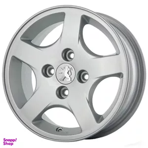 رینگ آلمینیومی چرخ مدل KW018N مناسب برای خودروی پژو 207 و 206