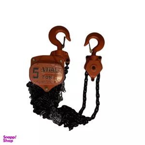 جرثقیل سقفی زنجیری ویتال مدل VL ظرفیت 5 تن