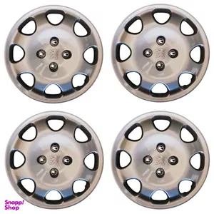 قالپاق چرخ توان پلیمر عدل مدل TPA-B04 سایز 14 اینچ مناسب برای پژو پارس بسته 4 عددی