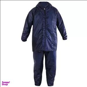 کاپشن و شلوار اسپیلت جلو باز داخل نمدی سبلان