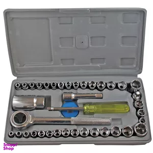 مجموعه 40 عددی آچار بکس و دسته آچار آیوا مدل G 680