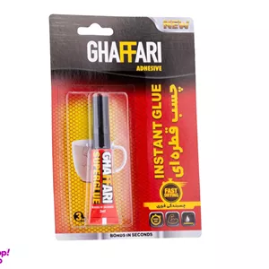 چسب قطره‌ای غفاری (Ghaffari) کد G114 حجم 3 میلی لیتر
