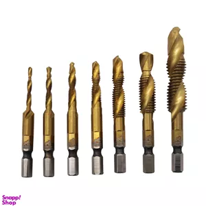 قلاویز سر مته شش گوش مدل گوریلا کد YP-BITKHOR-3-4-5-6-8-10-12MM سایز 3-12 میلی متر مجموعه 7 عددی