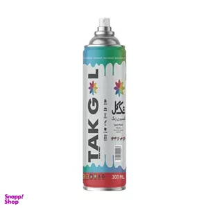 اسپری رنگ تک گل (Takgol) مدل HP-4 رنگ مشکی حجم 300 میلی لیتر