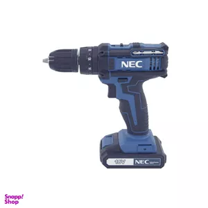 دریل شارژی چکشی ان ای سی (NEC) مدل 1618 باتری لیتیوم 18 ولت