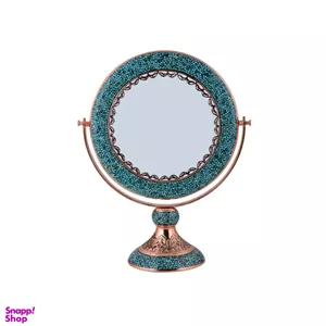 آینه گرد متوسط فیروزه کوب آقاجانی (Aghajani)