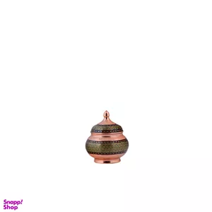 قندان مس و خاتم آقاجانی (Aghajani) سایز متوسط