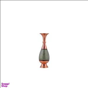 گلدان صراحی 25 مس و خاتم آقاجانی (Aghajani)