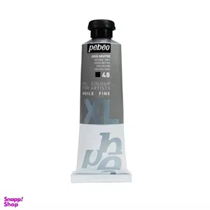 رنگ روغن پبیو (Pebeo) شماره 48 neutral grey حجم 37 میلی لیتر