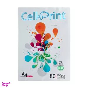 کاغذ A4 سل پرینت (cell print)کد 074 رنگ سفیدبسته 70 عددی