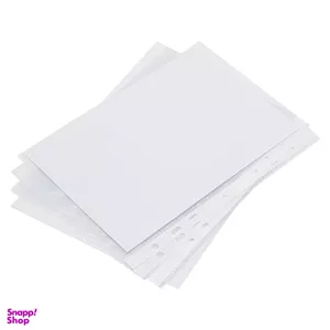 کاور کاغذ A5 پاپکو (Papco) کد A5-7 بی رنگ شفاف بسته 10 عددی
