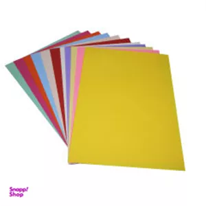 کاغذ رنگی کد P1001_096 سایز A4 بسته 96 عددی