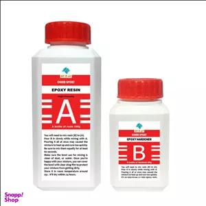 رزین اپوکسی دو جزیی اوریران کد R-AB حجم 240 میلی لیتر مجموعه 2 عددی