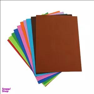فوم مدل رنگی ساده a4 بسته 10 عددی