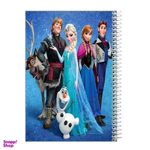 دفتر مشق 50 برگ طرح السا و آنا کد m123