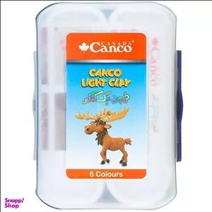 خمیر بازی کنکو (Canco) کد 108482 بسته 6 عددی