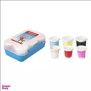 خمیر بازی کنکو مدل ظرف غذا 6 رنگ