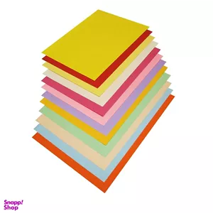 کاغذ رنگی کد P1001_096 سایز A4 بسته 96 عددی
