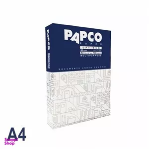 کاغذ A4 پاپکو مدل A4-O500 بسته 500 برگی وزن 80 گرم
