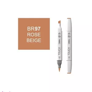 ماژیک تاچ بدنه سفید دوسر مدیوم براش BR97