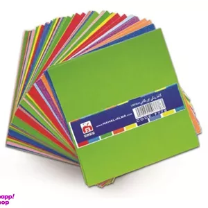 کاغذ رنگی اوریگامی نهال (Nahal) کد 7778 سایز 15×15 سانتی متر