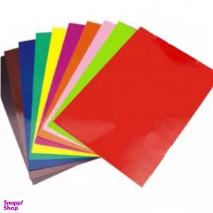 کاغذ گلاسه 10 رنگ مهد کودکی
