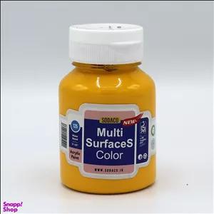 رنگ اکریلیک سوداکو (Sodaco) مدل Multi Surface زرد M308 -1002