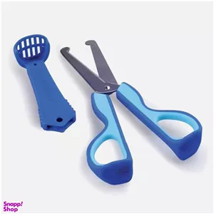 قیچی غذا کیدزمی(Kidsme) طرح 3 کاره رنگ آبی