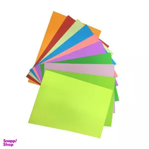 کاغذ رنگی دورو مدل 7598 سایز A4 بسته 20 عددی