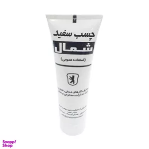 چسب چوب شمال (Shomal) مدل 75cc رنگ سفید