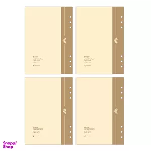 کاغذ کلاسور پدیده نقش (PadideNaghsh) مدل 6 حلقه بسته 400 عددی