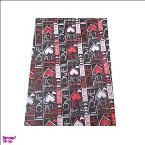 کاغذ کادو طرح قلب و لاو کد 00589