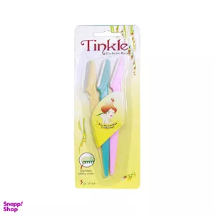 تیغ ابرو تینکل (Tinkle) مدل Tn-98 بسته 3 عددی چند رنگ