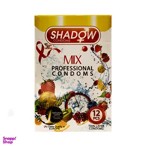 کاندوم شادو (Shadow) مدل متنوع بسته 12 عددی