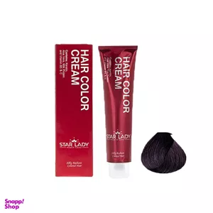 رنگ مو استار لیدی (Star Lady) شماره 3.20 رنگ شرابی تیره حجم 120 میلی‌ لیتر
