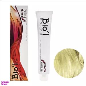 رنگ مو بیول (Biol) سری Professional شماره 9.7 رنگ بلوند زیتونی خیلی روشن حجم 100 میلی‌ لیتر
