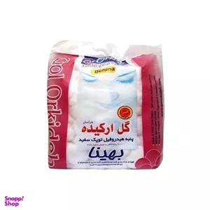 پنبه گل ارکیده (Golorkideh) مدل توپک سفید وزن 100 گرم