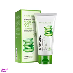 سرم شستشوی صورت بایوآکوا (Bioaqua) مدل آلویه ورا کد 2005 وزن 100 گرم