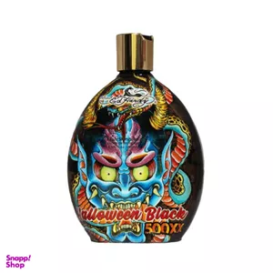 لوسیون برنز کننده بدن ادهاردی (Edhardy) مدل Halloween Black حجم 400 میلی لیتر