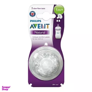 سرشیشه اونت (Avent) مناسب 1m  بسته 2 عددی