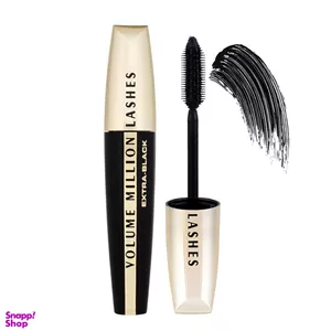 ریمل حجم دهنده لورال (Loreal) مدل Million Lashes حجم 9.2 میلی لیتر رنگ فوق مشکی