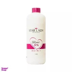 اکسیدان استار لیدی (Star Lady) مدل 6 درصد حجم 1000 میلی لیتر