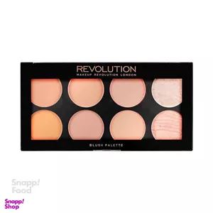 پالت رژ گونه 8 رنگ رولوشن (Revolution) مدل Hot Spice