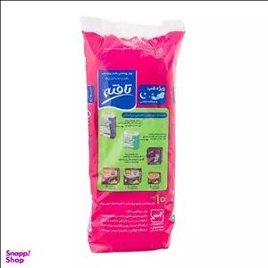 نوار بهداشتی بالدار تافته (Tafteh) خیلی بزرگ ویژه شب 10 عددی