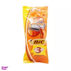 تیغ اصلاح سه لبه بیک (Bic) مدل Sensitive