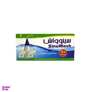 نمک طبی سینوواش مدل Nasal Wash بسته 60 عددی