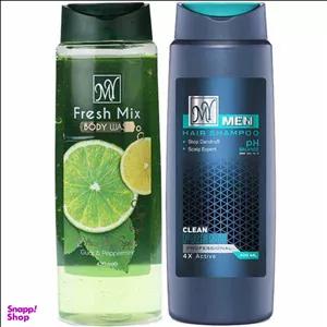 شامپو بدن مای (My) مدل فرش میکس حجم 420 میلی لیتر به همراه شامپو بدن مدل کلین فرش حجم 400 میلی لیتر